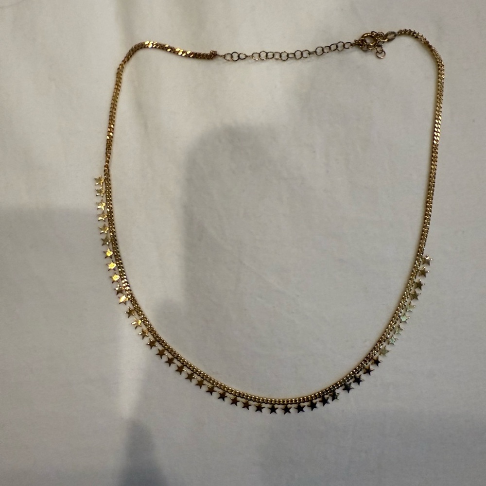 Elegant Gold Star Necklace